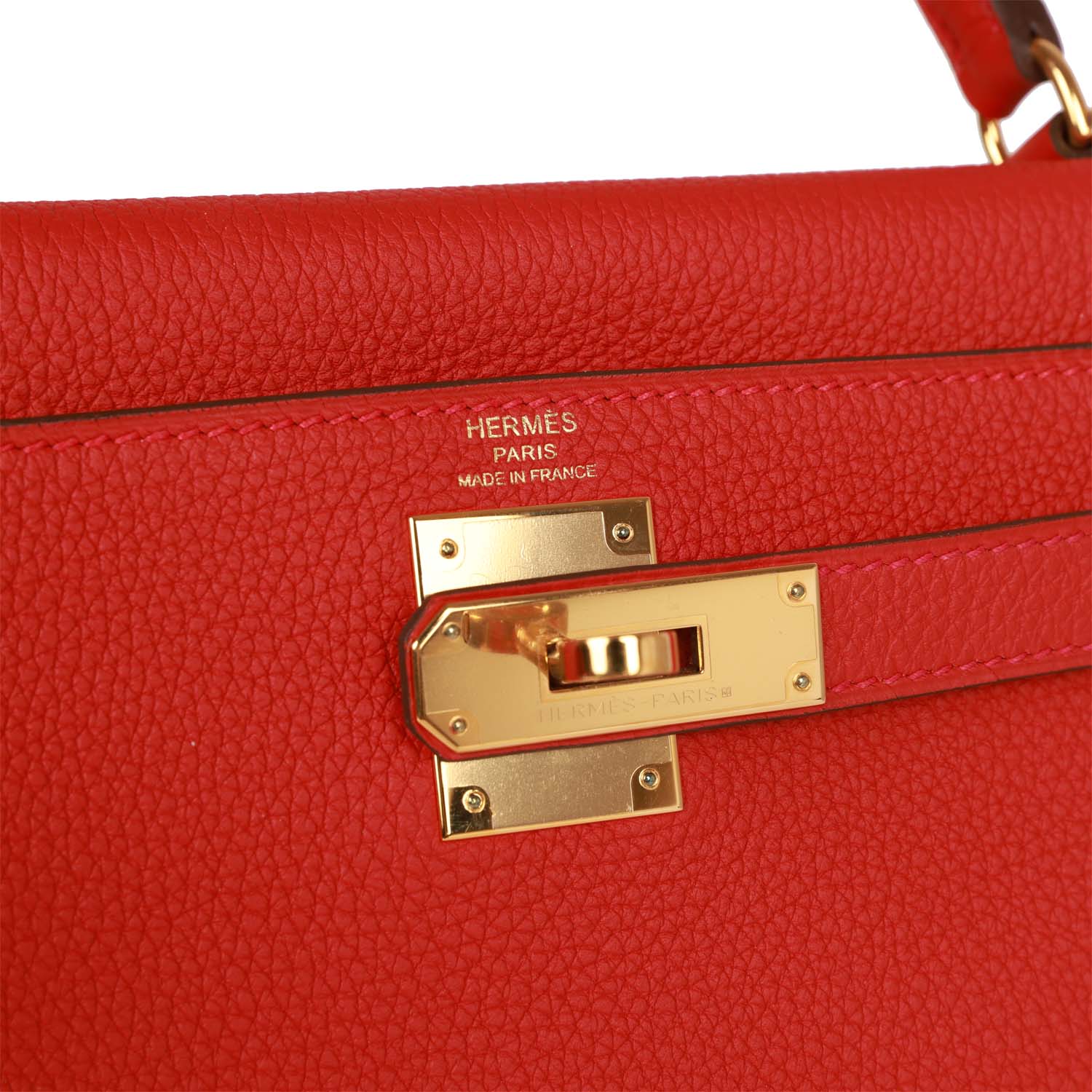 Kelly Retourne 28 Rouge Casaque Togo Gold Hardware Kilta bags