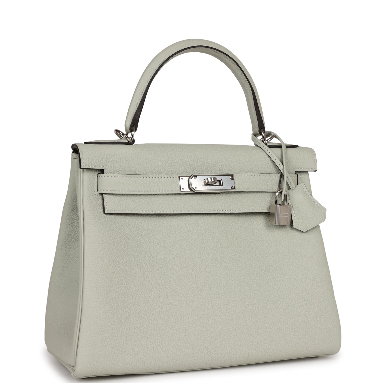 Kelly Retourne 28 Gris Neve Togo Palladium Hardware Kilta bags