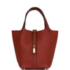 Hermes Picotin Lock 18 Rouge H Clemence Gold Hardware Kilta bags