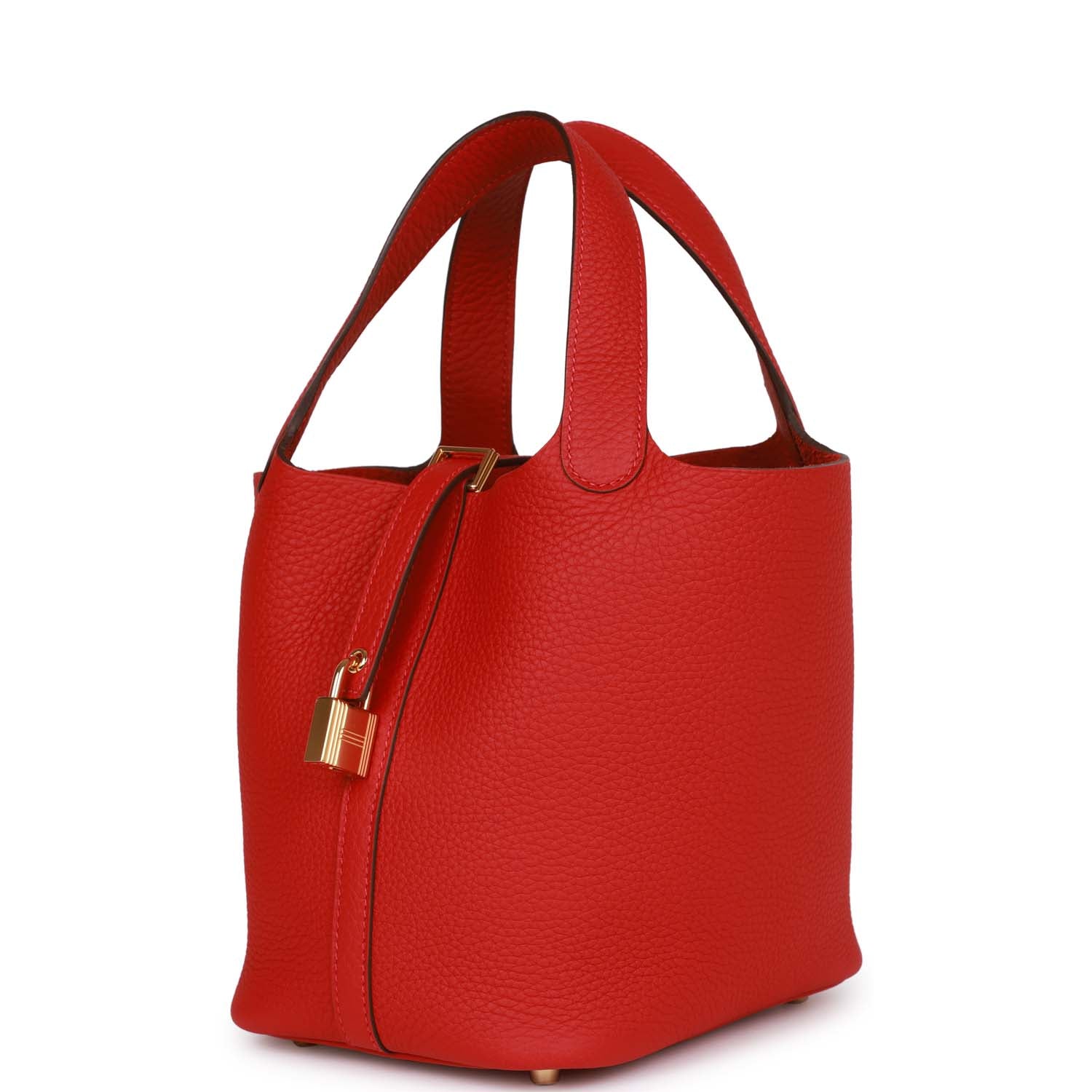 Hermes Picotin Lock 18 Vermillion Clemence Gold Hardware Kilta bags