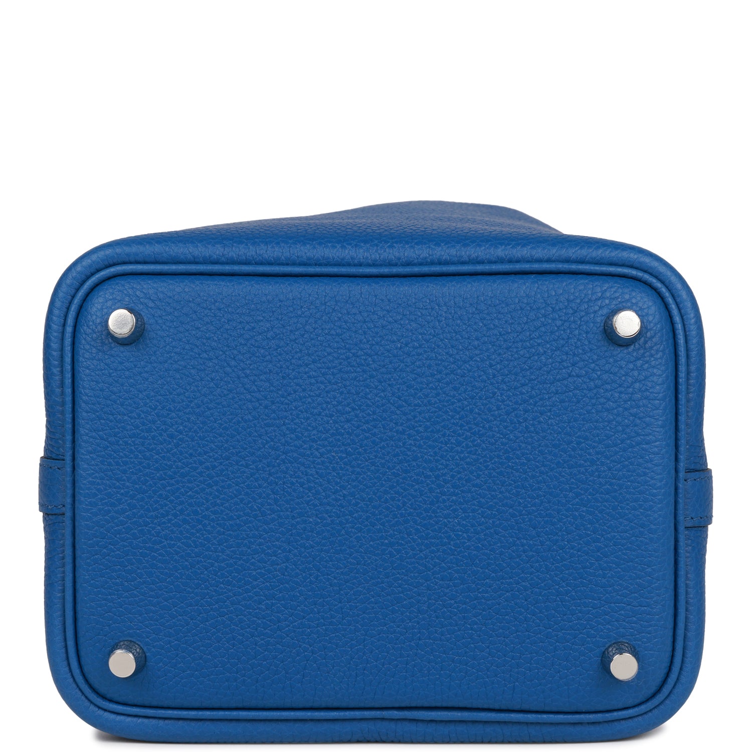 Picotin Lock 18 Bleu France Clemence Palladium Hardware Kilta bags