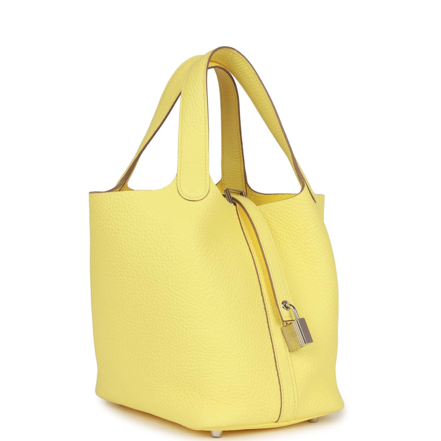 Picotin 18 Limoncello Clemence Palladium Hardware Kilta bags