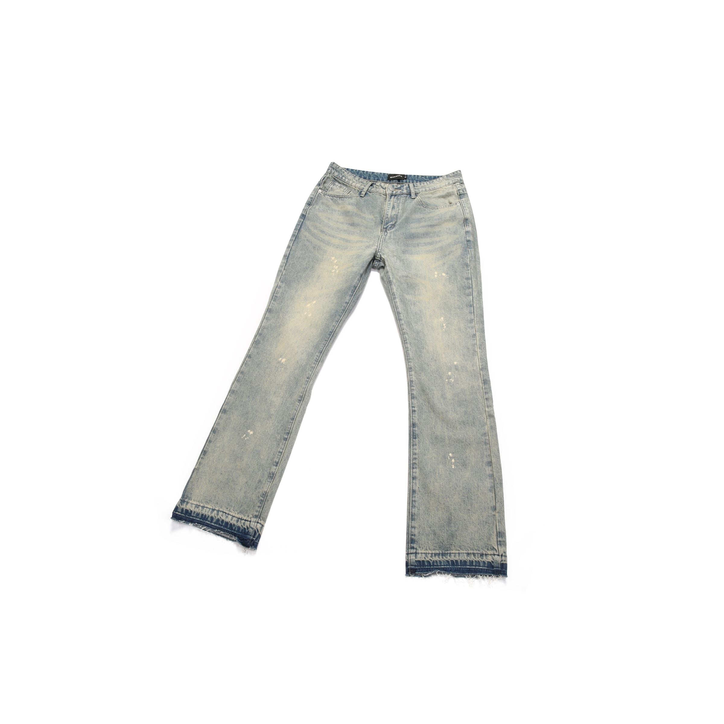 Sneakerhill Flare Denim - Basic Indigo - sneakerhillcom