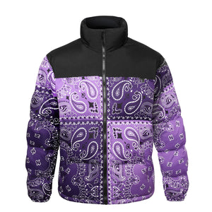 Sneakerhill LE1 | Purple Paisley Puffer - sneakerhillcom