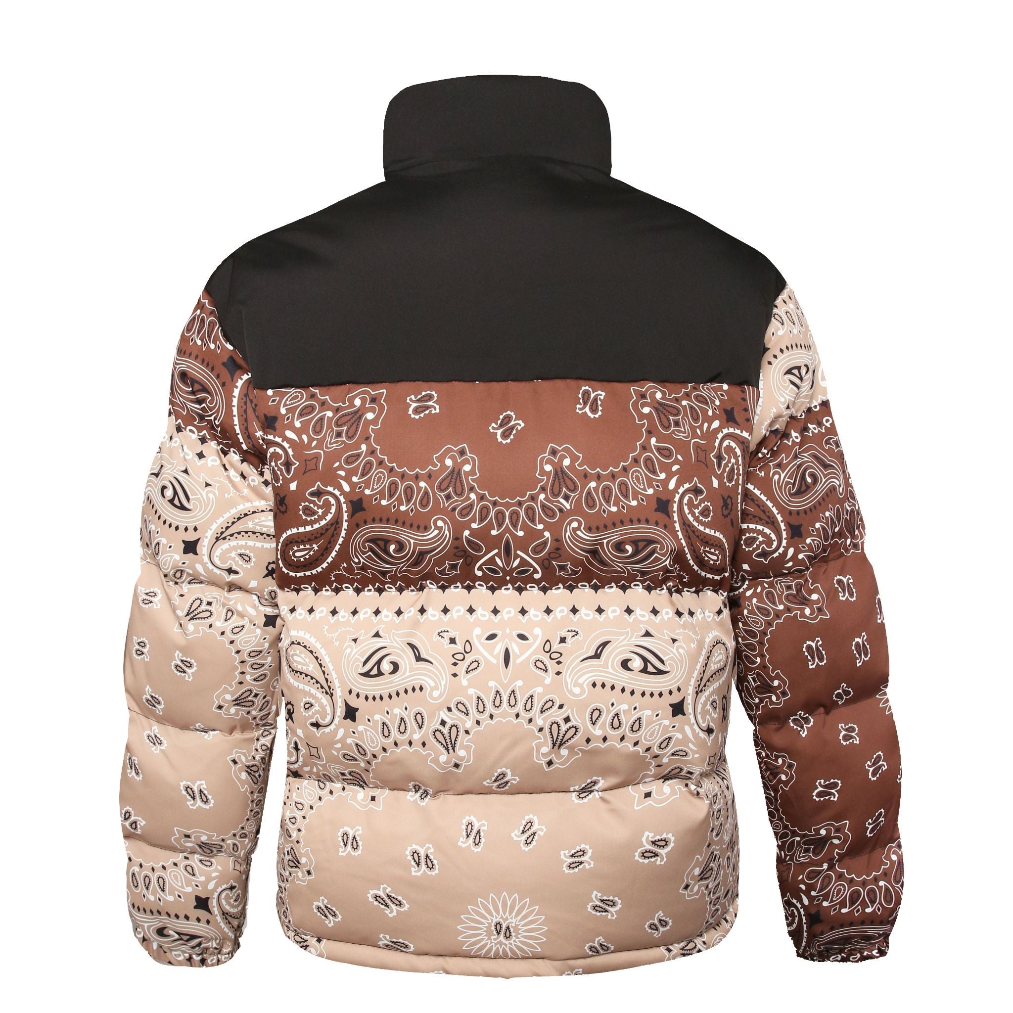 Sneakerhill LE1 | Brown Paisley Puffer - sneakerhillcom