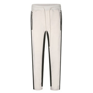 Double Stripped Track Pants v3 - White/Black - sneakerhillcom