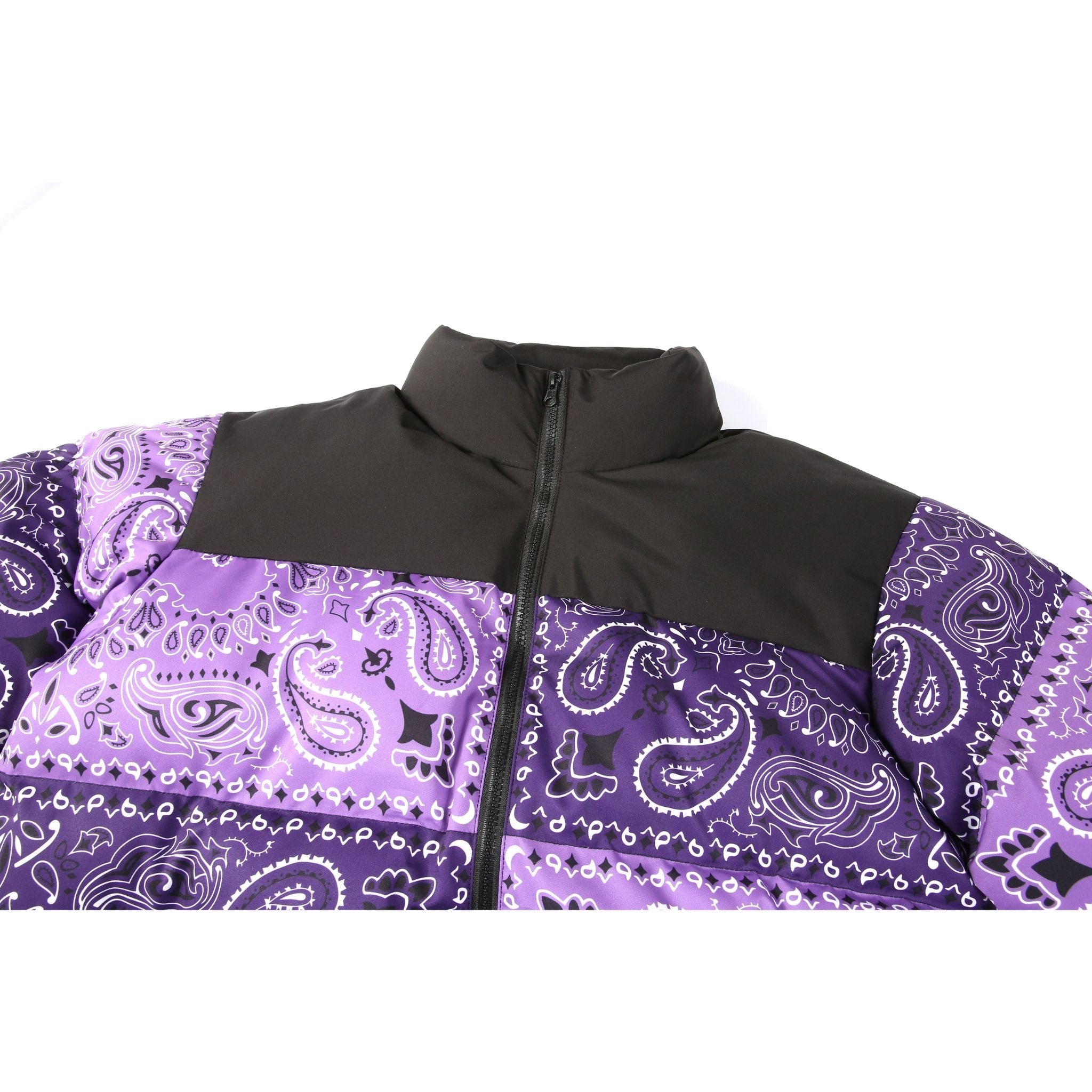 Sneakerhill LE1 | Purple Paisley Puffer - sneakerhillcom