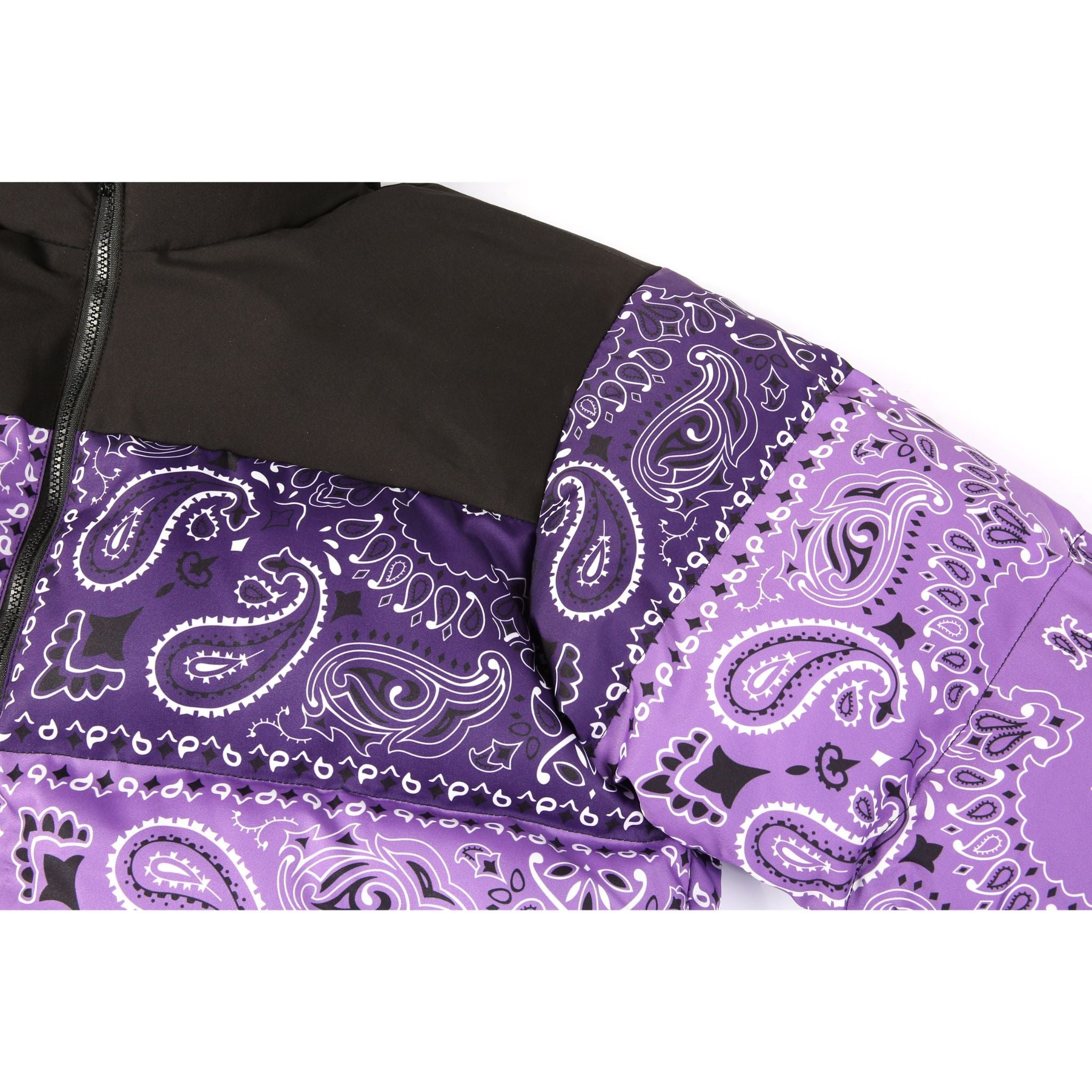 Sneakerhill LE1 | Purple Paisley Puffer - sneakerhillcom