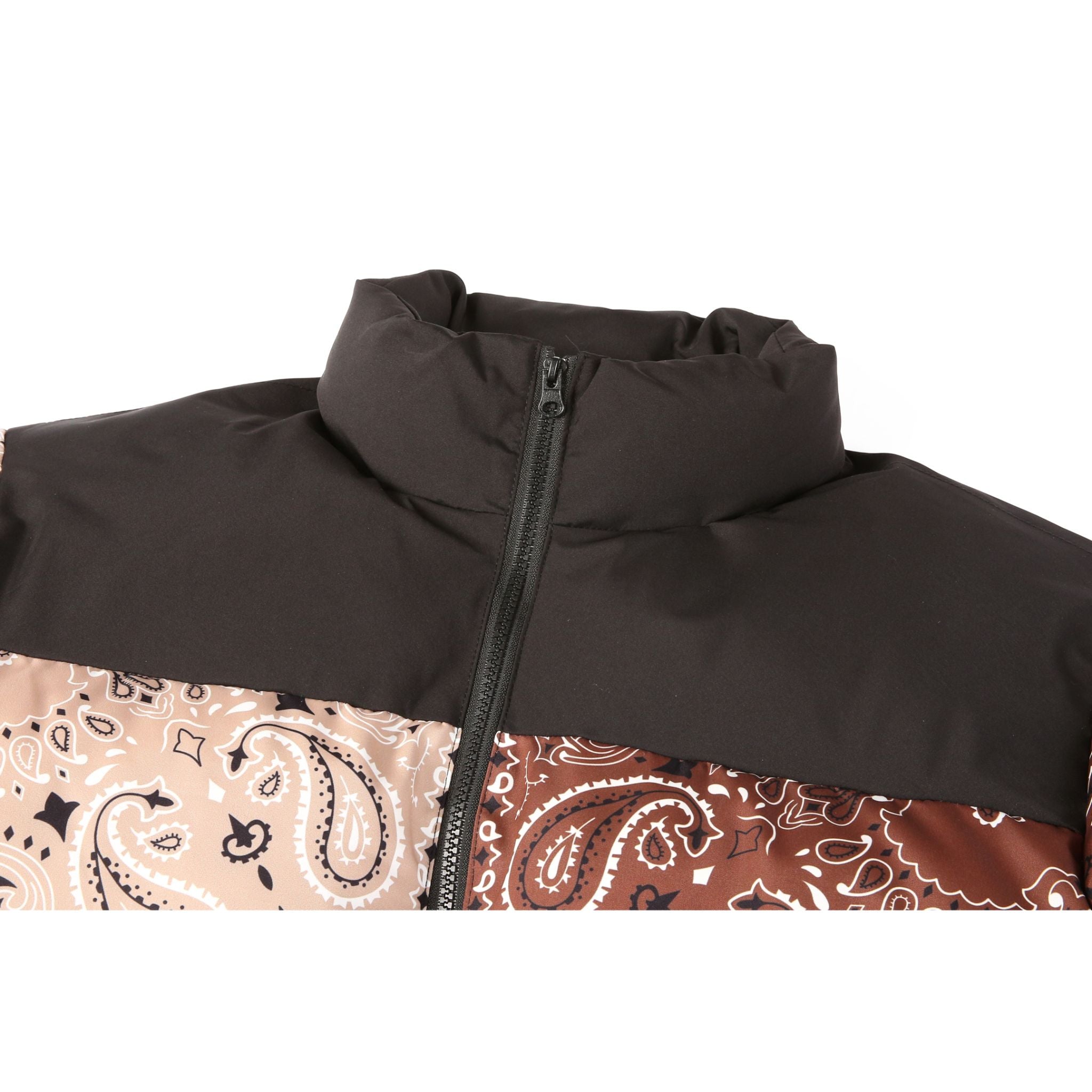 Sneakerhill LE1 | Brown Paisley Puffer - sneakerhillcom