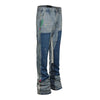 Sneakerhill Flare Denim - Patch-work Light - sneakerhillcom