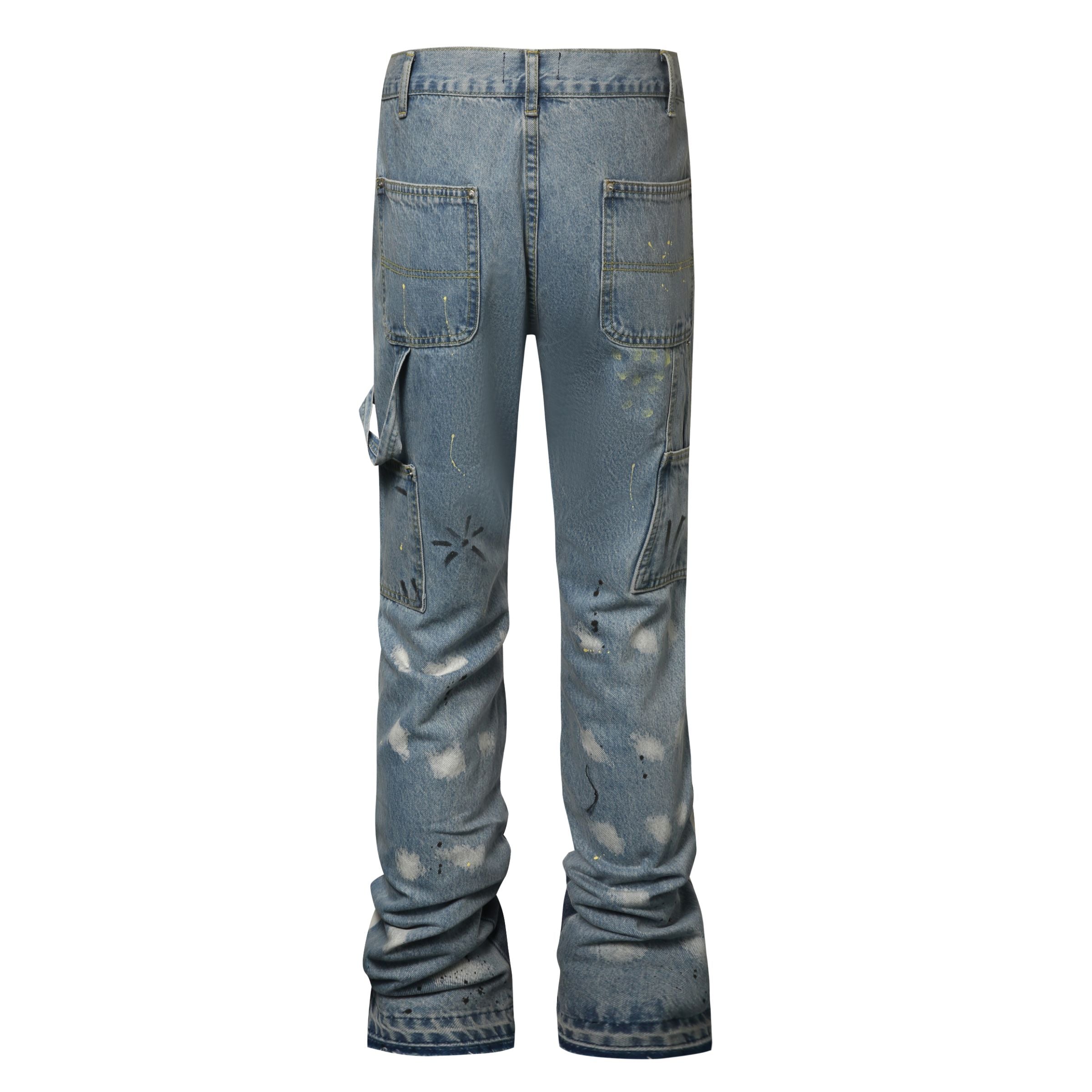 Sneakerhill Flare Denim - Patch-work Light - sneakerhillcom