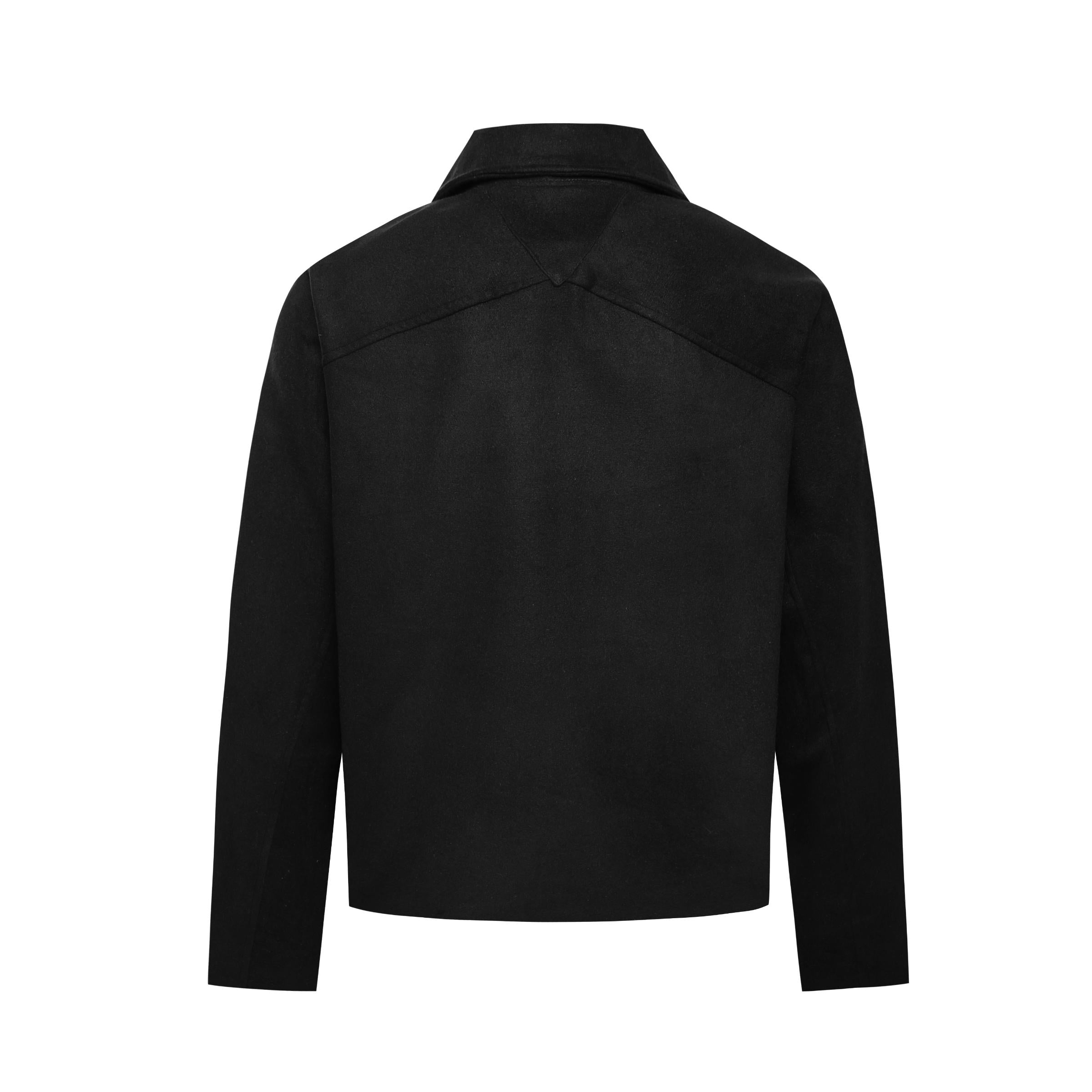 Sneakerhill Cashmere Jacket - Black - sneakerhillcom