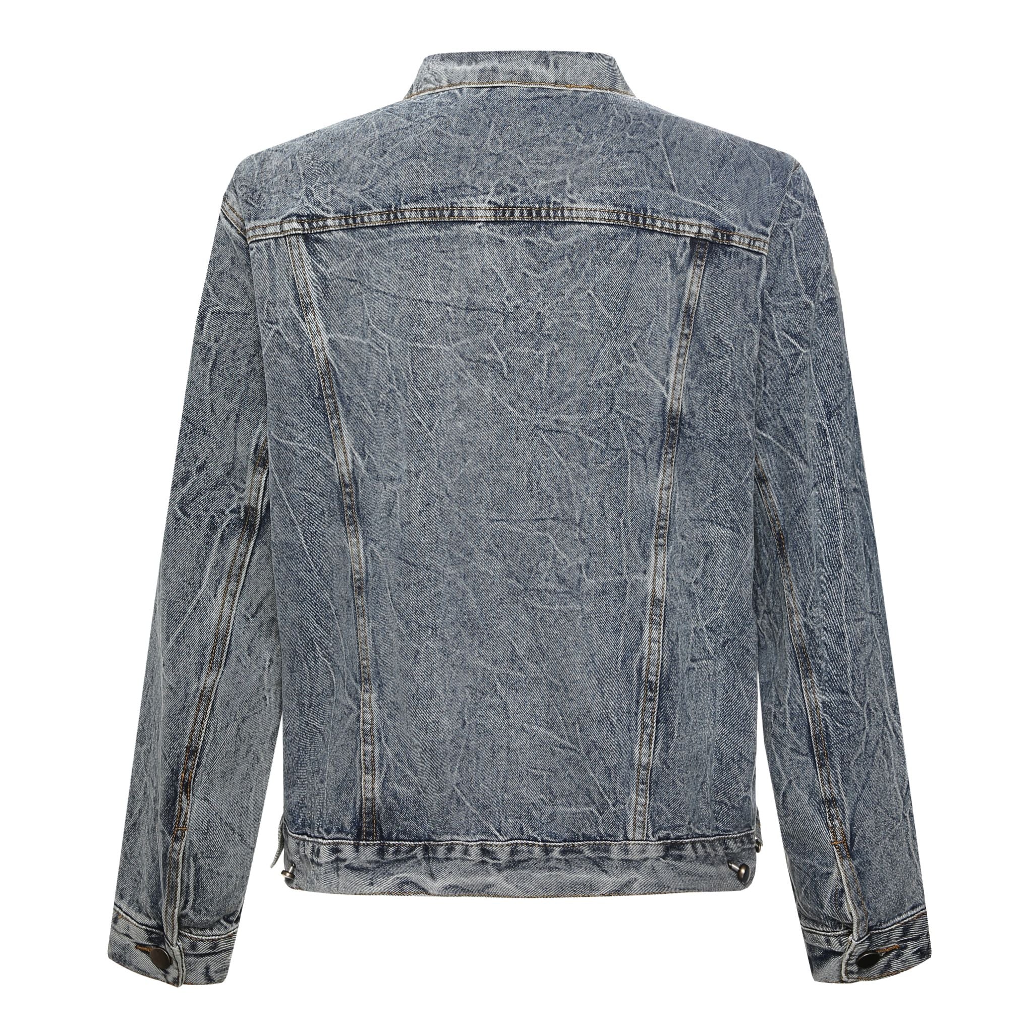 VX1 | Washed Blue Denim Jacket - sneakerhillcom