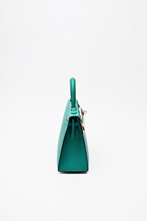 Kelly II 25 Vert Jade Sellier Epsom Calfskin Kilta bags