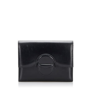 HMS Box Calf Leather Clutch Bag - sneakerhillcom