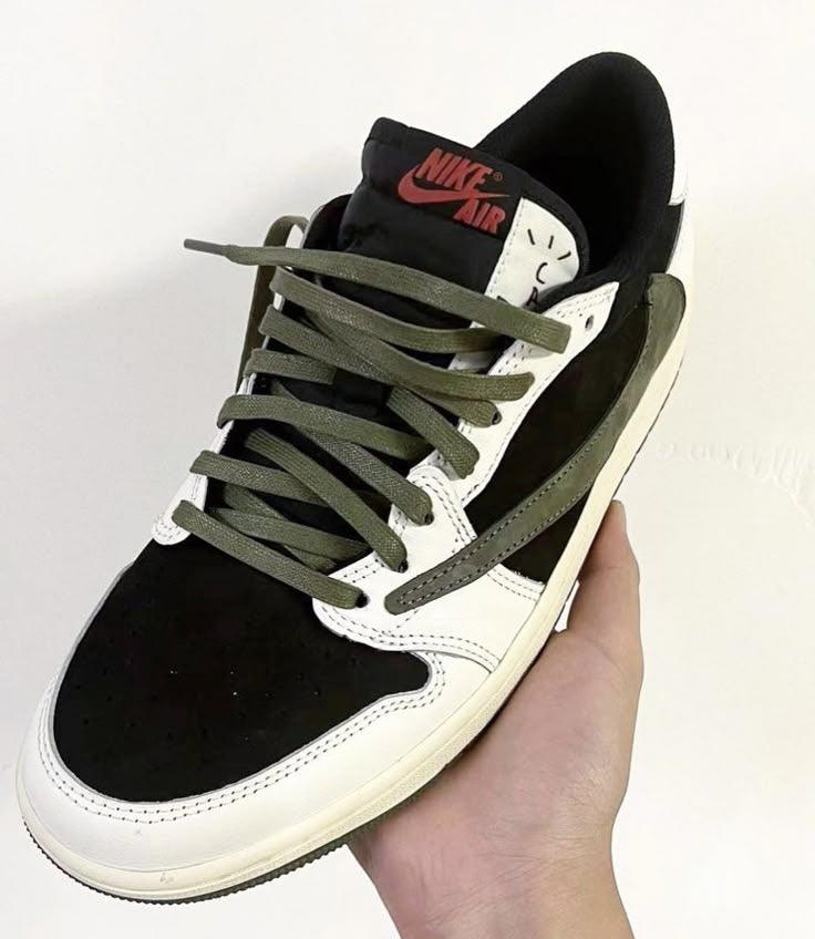 Custom Travis Scott x Fragment x Air Jordan 1 Low DZ4137 106 - sneakerhillcom