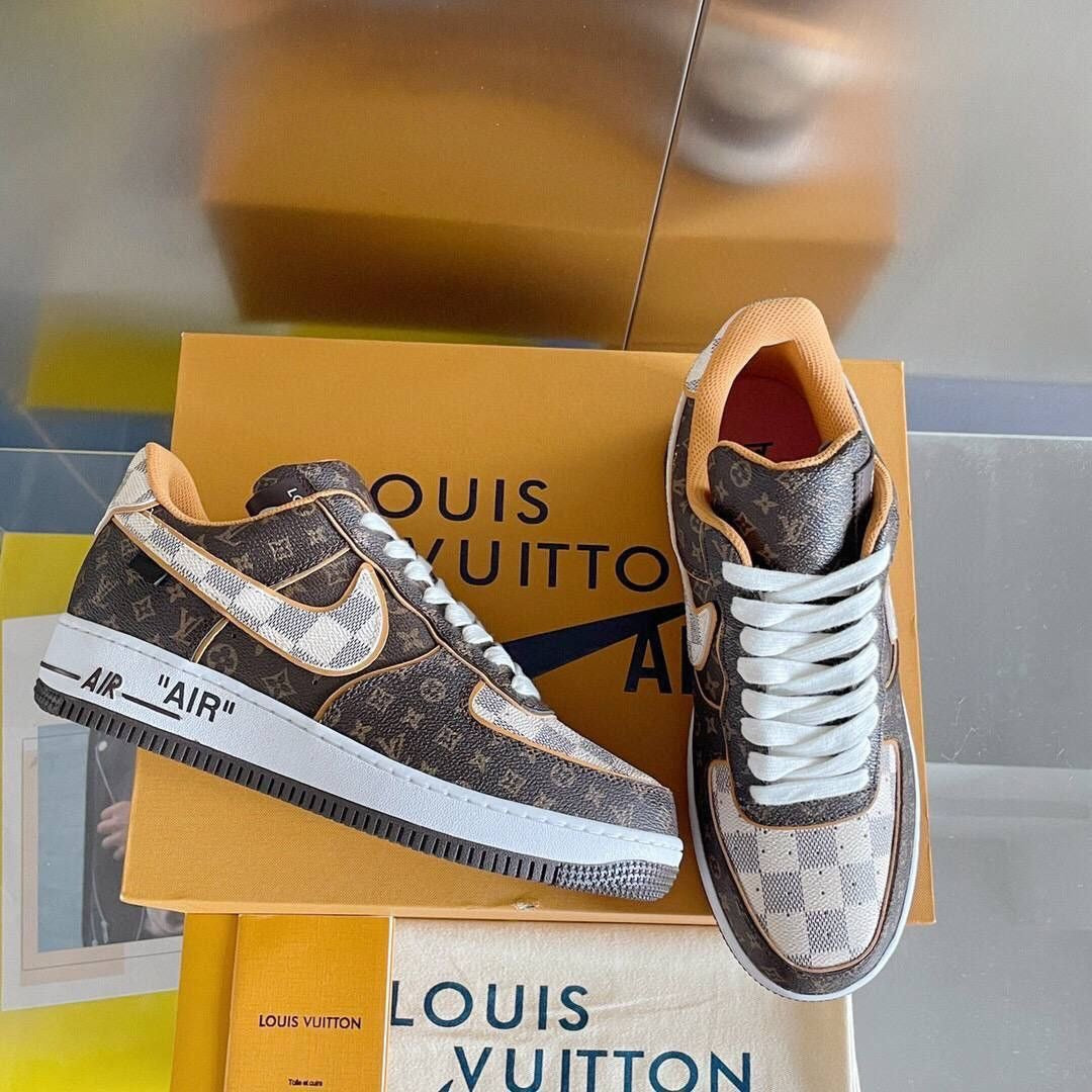 Custom LV x NK Air Force - sneakerlandnet