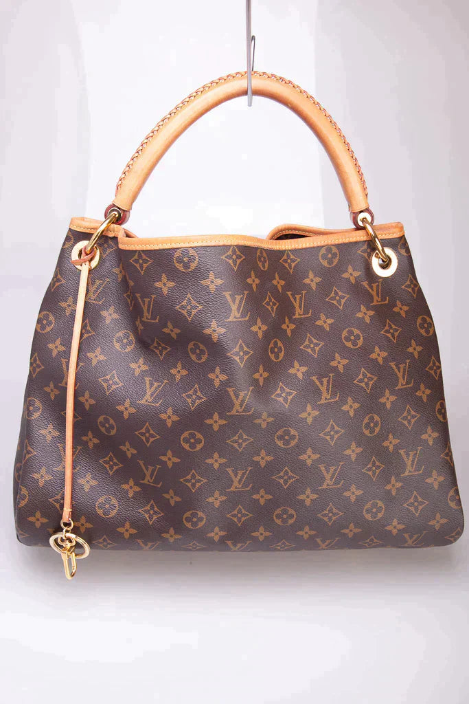 Sneakerhill - Monogram Canvas Artsy Bag - LUV 176