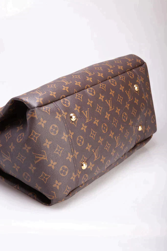 Sneakerhill - Monogram Canvas Artsy Bag - LUV 176