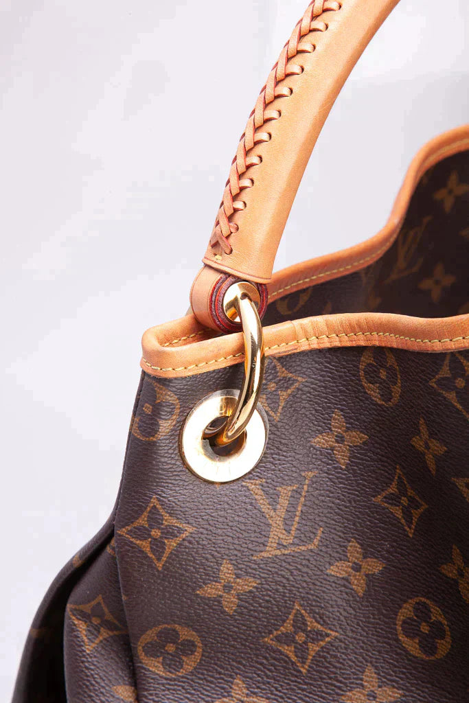 Sneakerhill - Monogram Canvas Artsy Bag - LUV 176