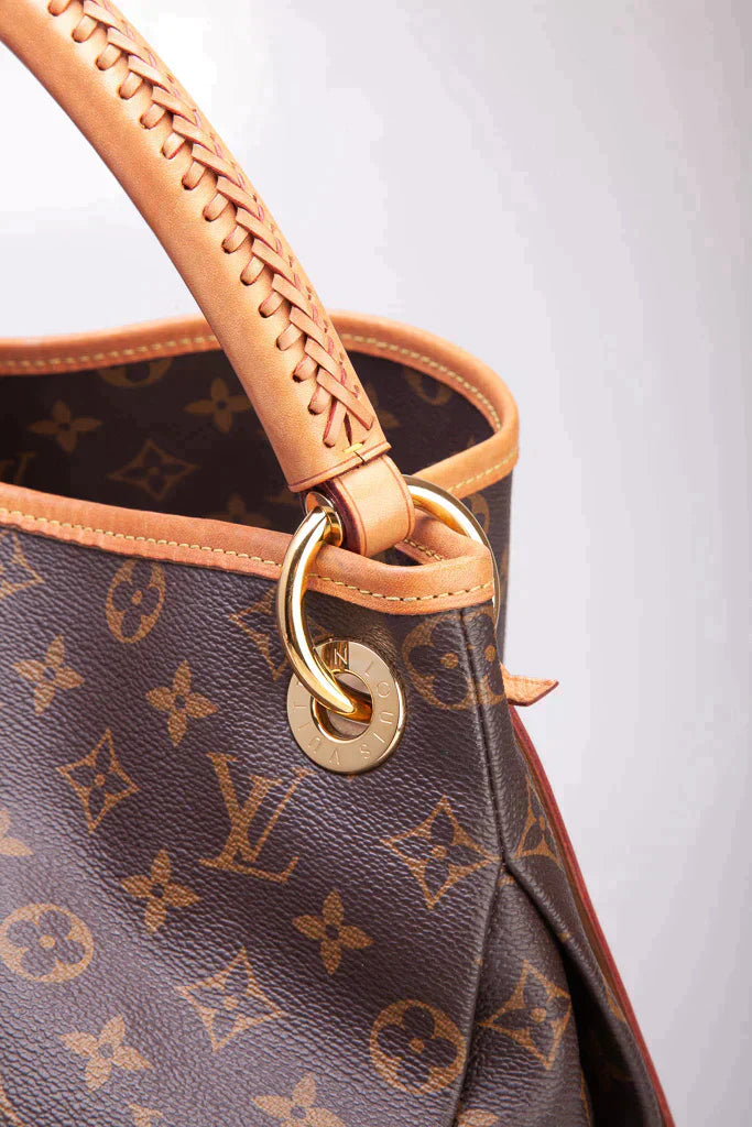 Sneakerhill - Monogram Canvas Artsy Bag - LUV 176