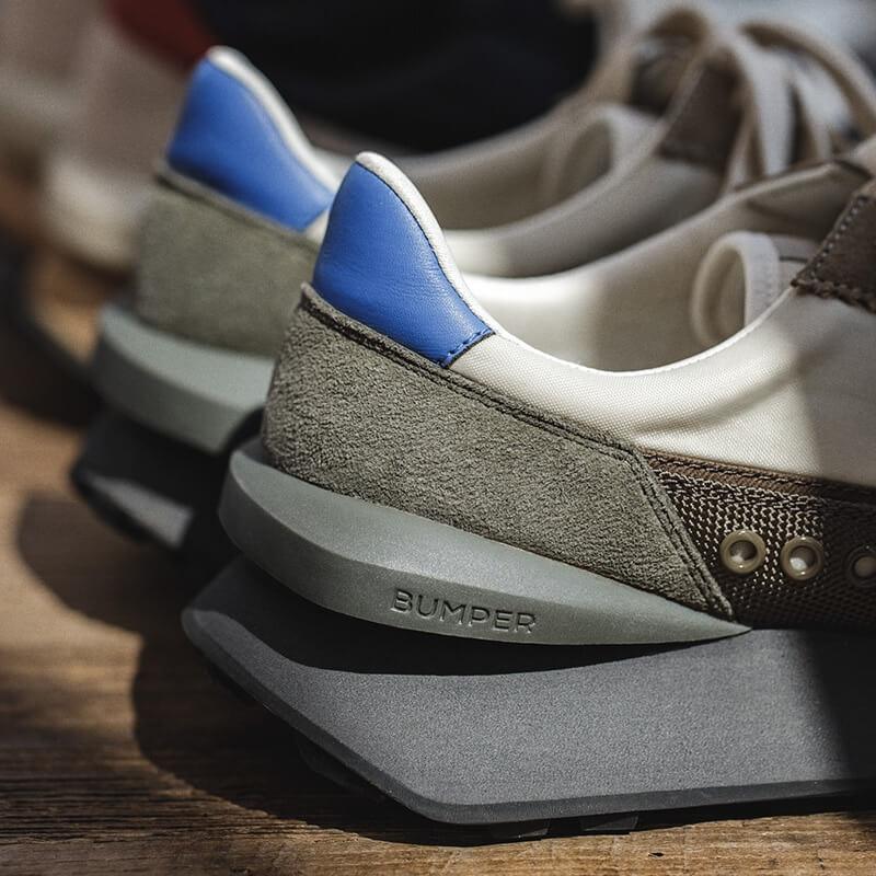 INFINIT Maden Retroflex bumper - Vintage Retro jogging Sneakers - sneakerhillcom