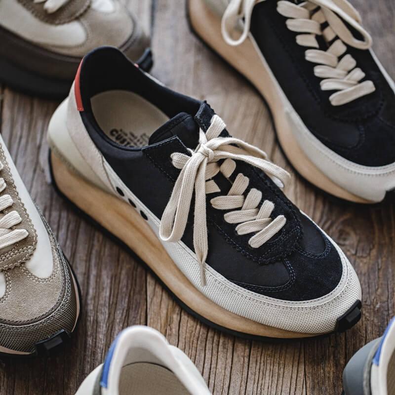 INFINIT Maden Retroflex bumper - Vintage Retro jogging Sneakers - sneakerhillcom
