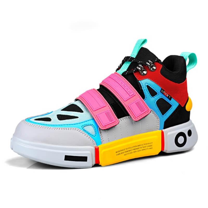 Sneakerhill 'Blaze Chromatic' Sneakers Colorful High top Sneakers - sneakerhillcom