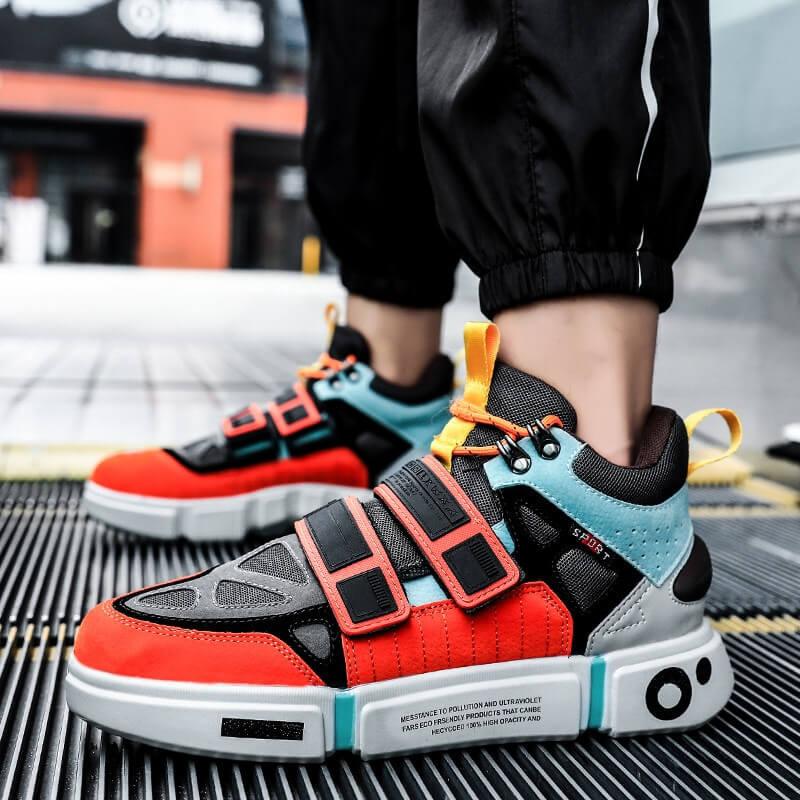 Sneakerhill 'Blaze Chromatic' Sneakers Colorful High top Sneakers - sneakerhillcom