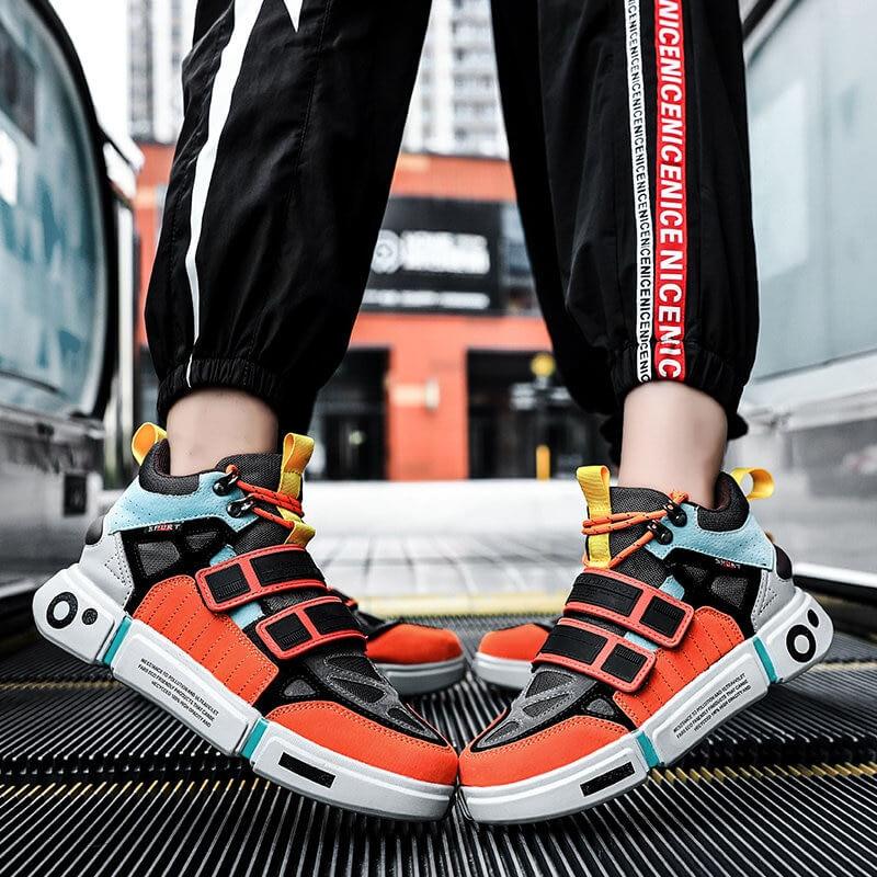 Sneakerhill 'Blaze Chromatic' Sneakers Colorful High top Sneakers - sneakerhillcom