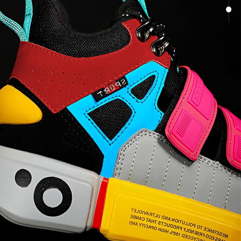 Sneakerhill 'Blaze Chromatic' Sneakers Colorful High top Sneakers - sneakerhillcom