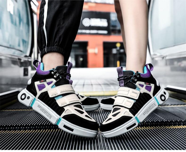 Sneakerhill 'Blaze Chromatic' Sneakers Colorful High top Sneakers - sneakerhillcom