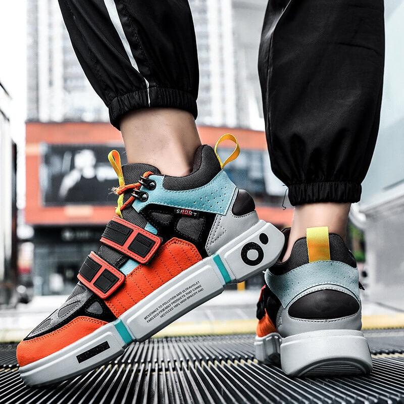 Sneakerhill 'Blaze Chromatic' Sneakers Colorful High top Sneakers - sneakerhillcom