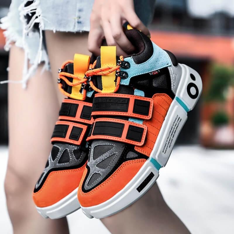 Sneakerhill 'Blaze Chromatic' Sneakers Colorful High top Sneakers - sneakerhillcom
