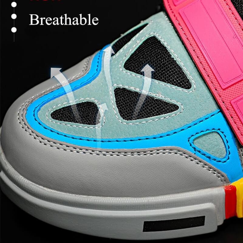 Sneakerhill 'Blaze Chromatic' Sneakers Colorful High top Sneakers - sneakerhillcom