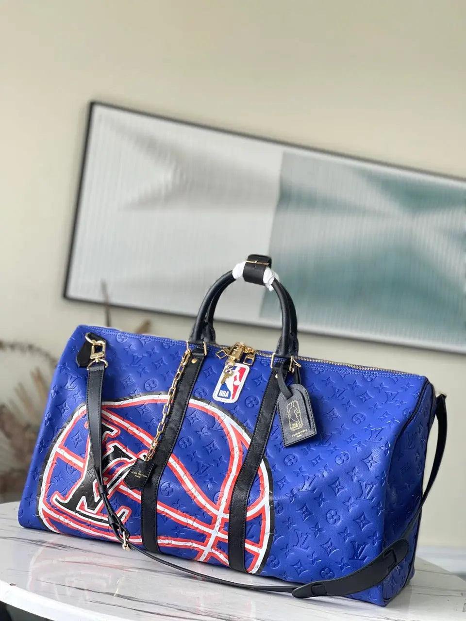 LV Keepall Bandoulière 55 NBA Taurillon Monogram M21105 - sneakerhillcom