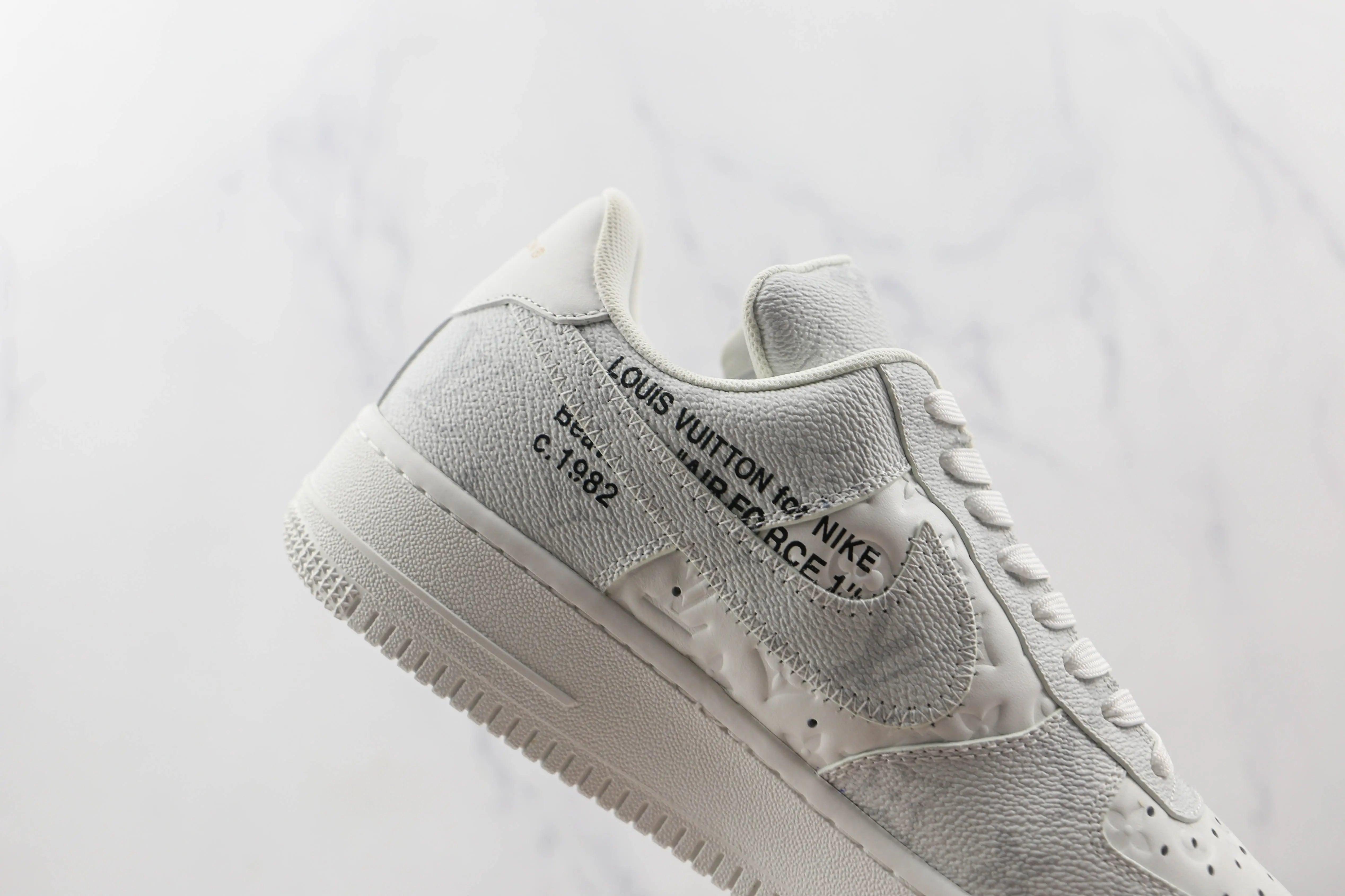 Custom LV x NK Air Force Virgil Abloh Monogram - sneakerhillcom