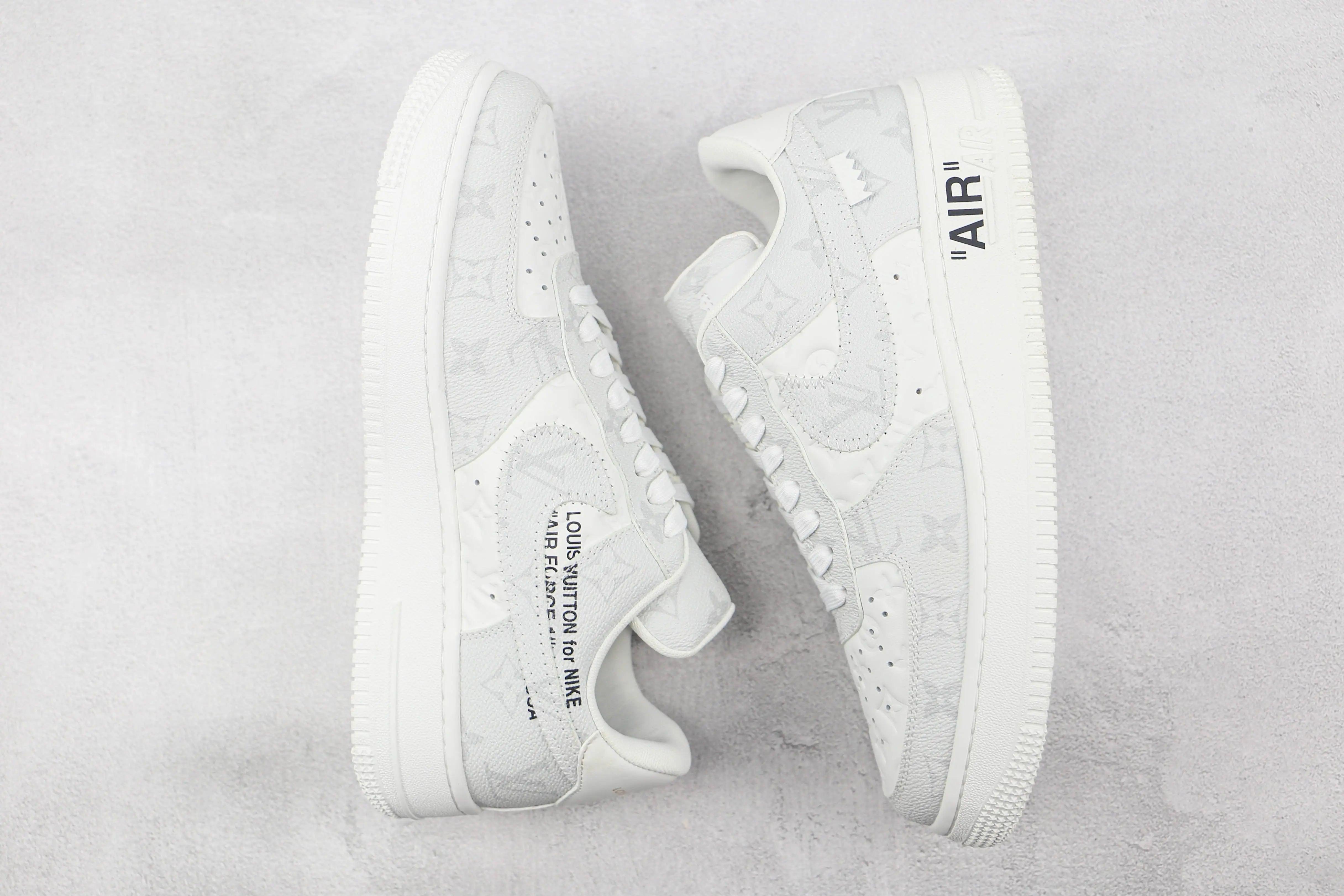 Custom LV x NK Air Force Virgil Abloh Monogram - sneakerhillcom