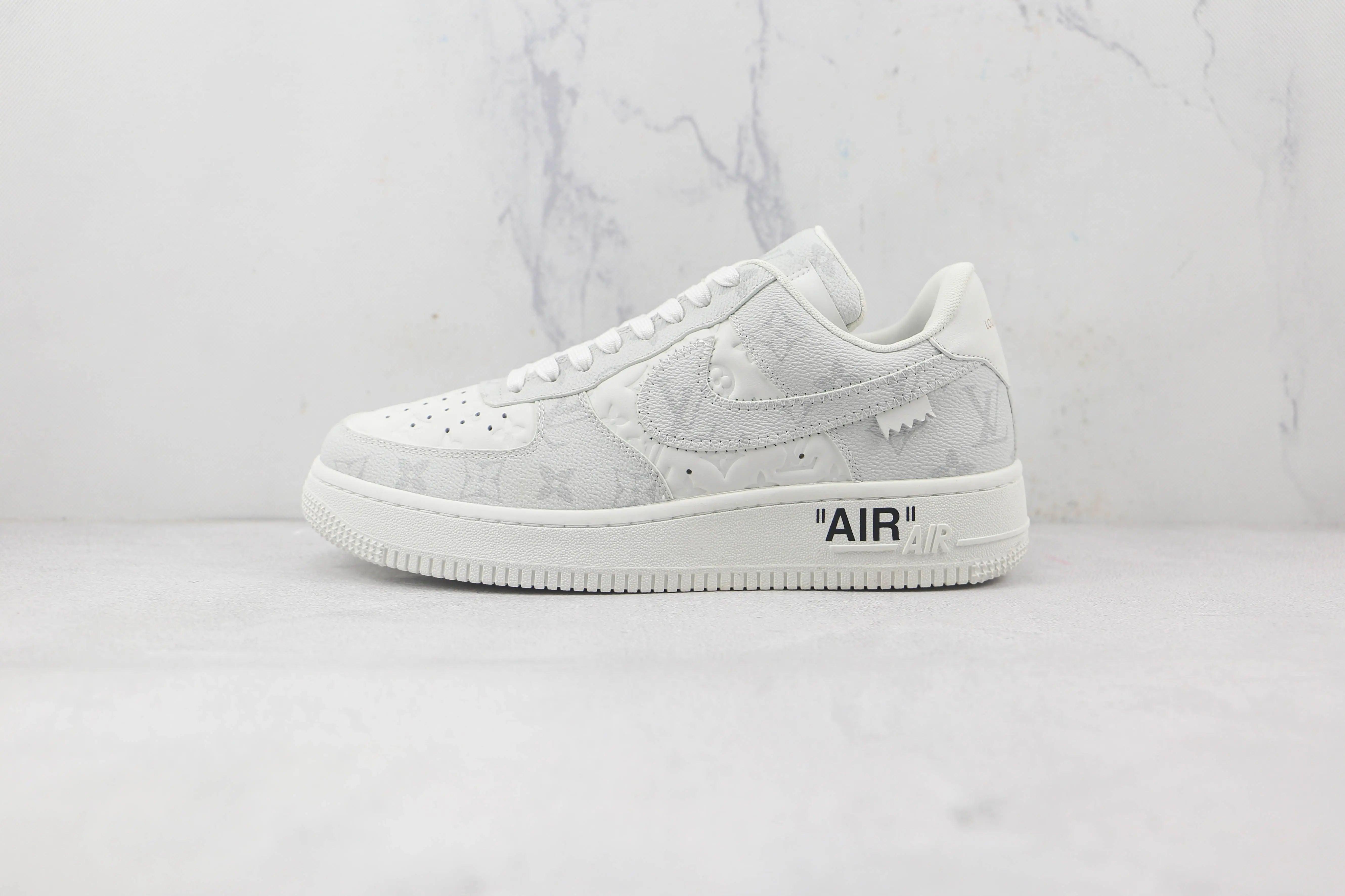 Custom LV x NK Air Force Virgil Abloh Monogram - sneakerhillcom