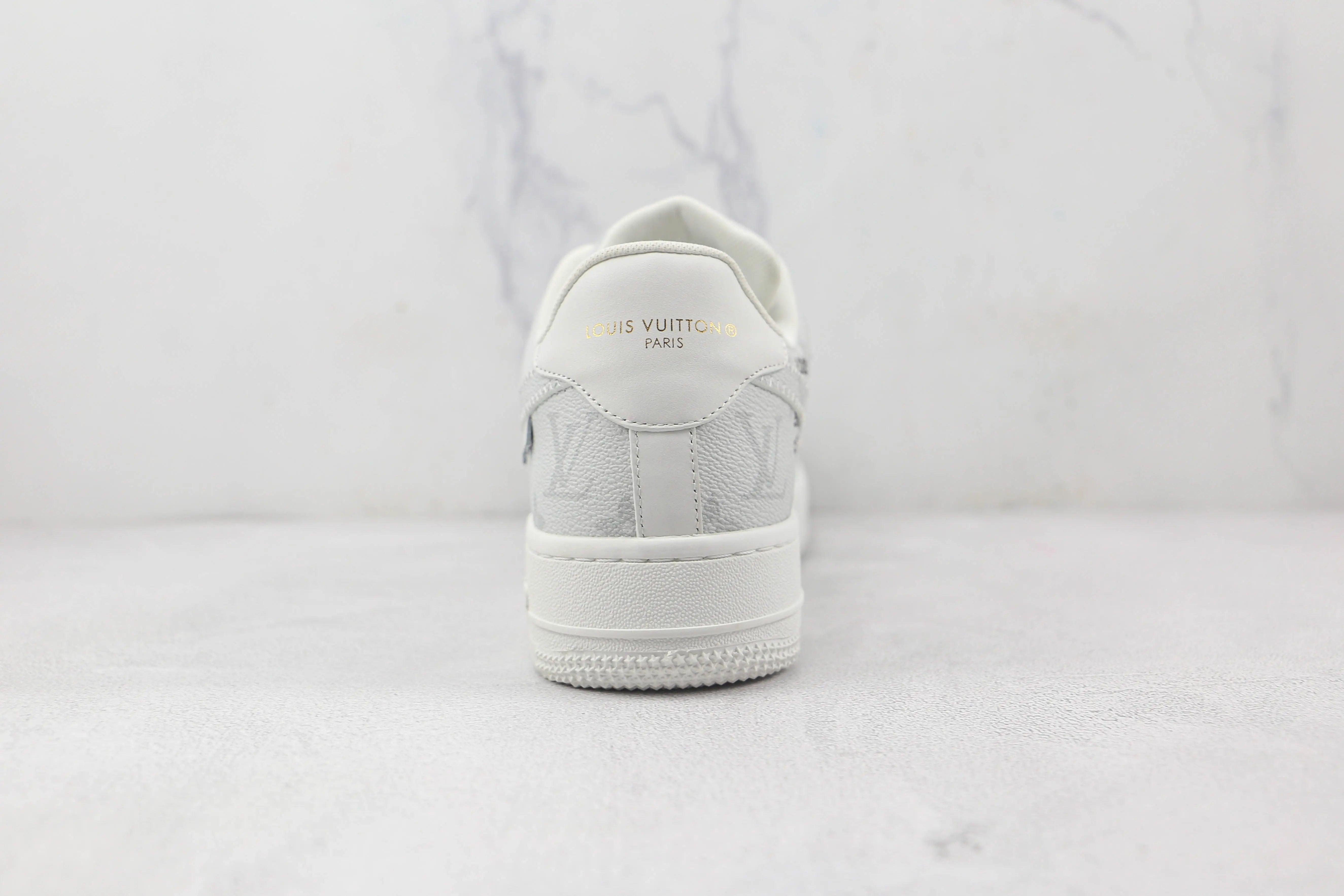 Custom LV x NK Air Force Virgil Abloh Monogram - sneakerhillcom