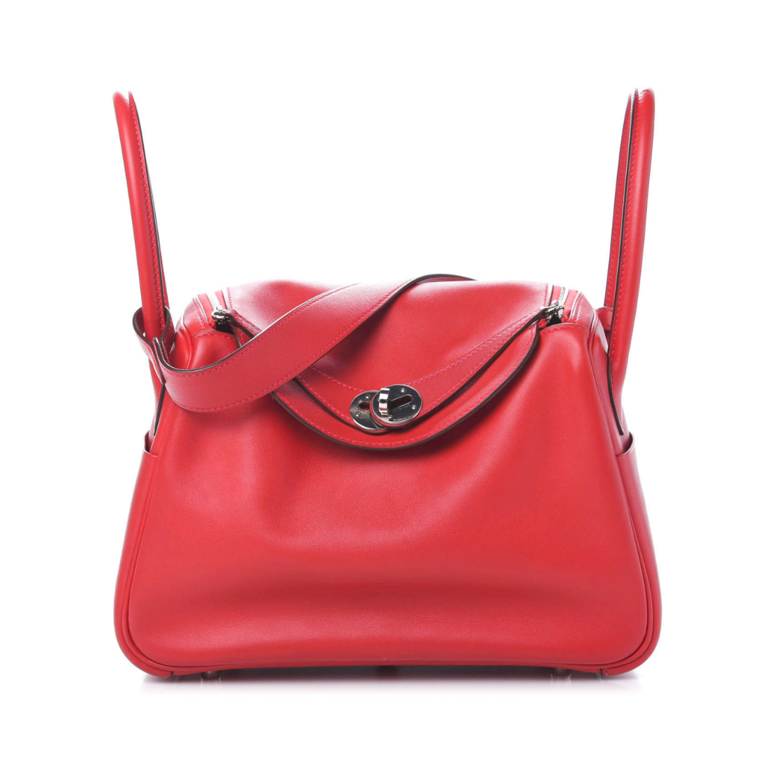 Lindy 26 Verso Swift Calfskin Rouge de Coeur/Rouge Piment PHW Kilta bags