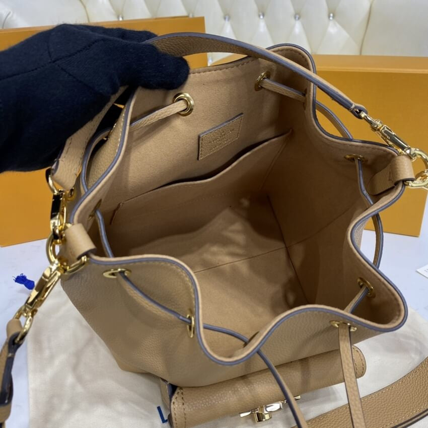 Sneakerhill Lockme Bucket Bag Apricot - LUV 538