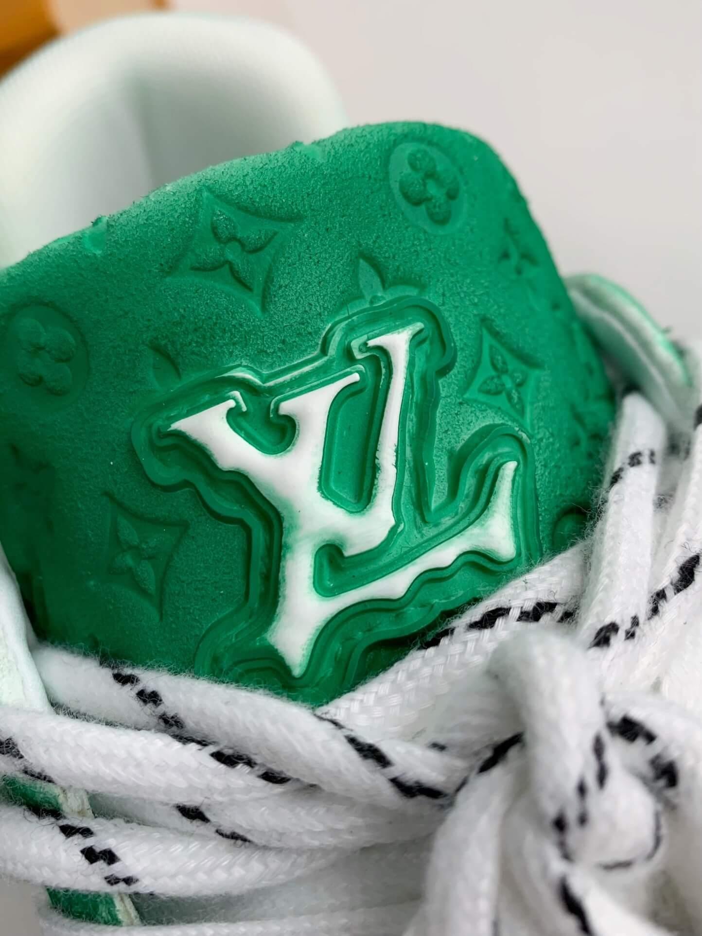 Louis Vuitton LV Trainer #54 Faded Green Sneaker - sneakerhillcom