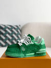Louis Vuitton LV Trainer #54 Faded Green Sneaker - sneakerhillcom