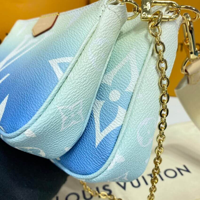 Sneakerhill Multi Pochette Blue Bag - LUV 554