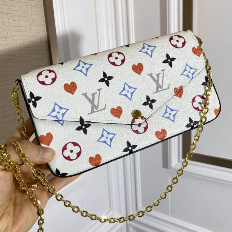 Sneakerhill Multicolor Pochette Bag - LUV 570