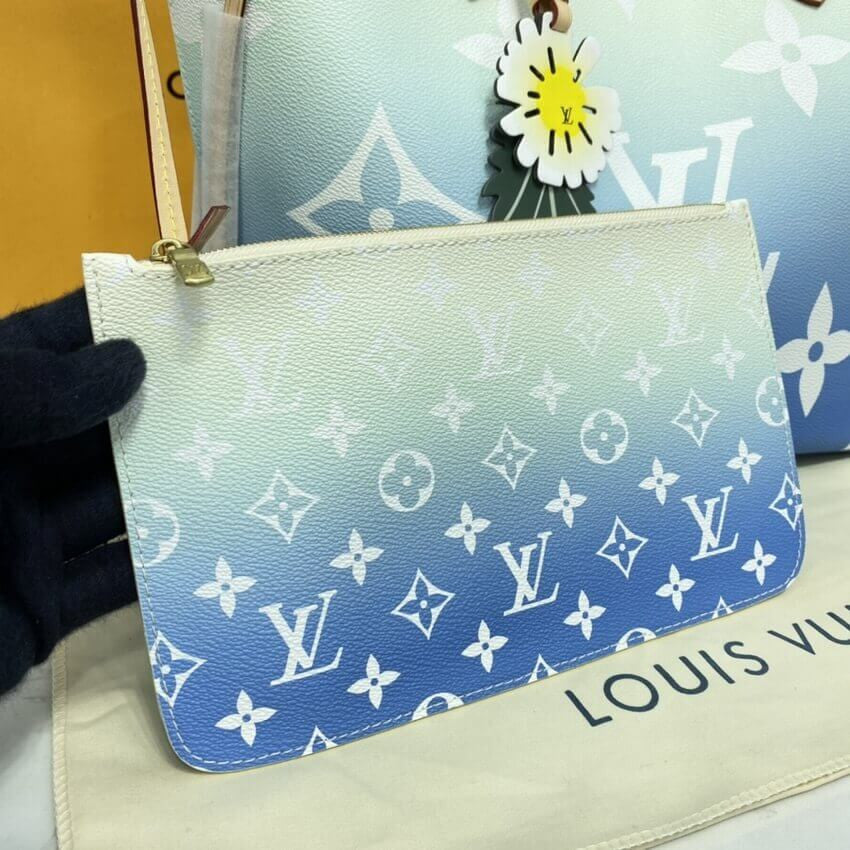 Sneakerhill Neverfull Tote Bag Blue - LUV 565