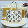 Sneakerhill Neverfull Bag in Cream - LUV 512