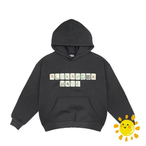 Puff Print Mahjong Hoodie eprolo