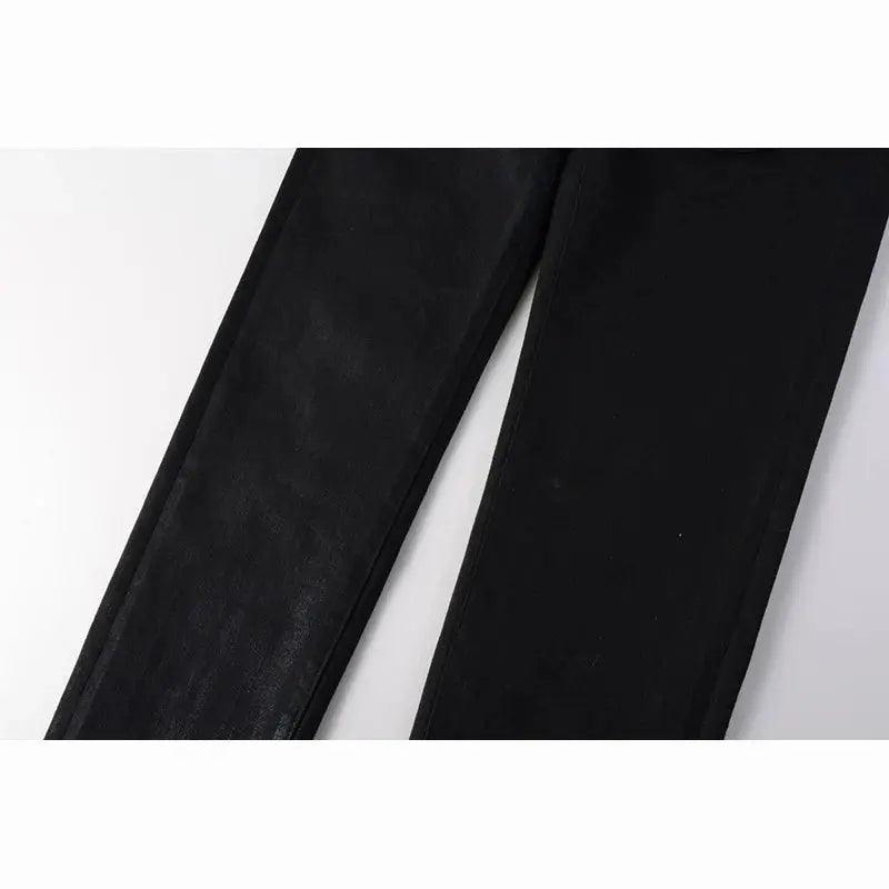 Premium Brand PRPL Roca Jeans Black Tag P001 - sneakerhillcom
